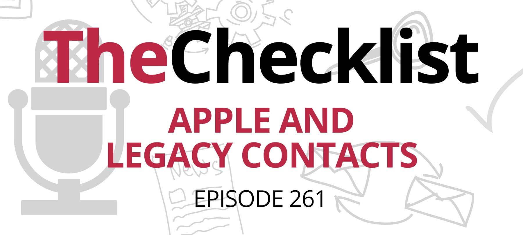 Checklist 261 Apple And Legacy Contacts SecureMac